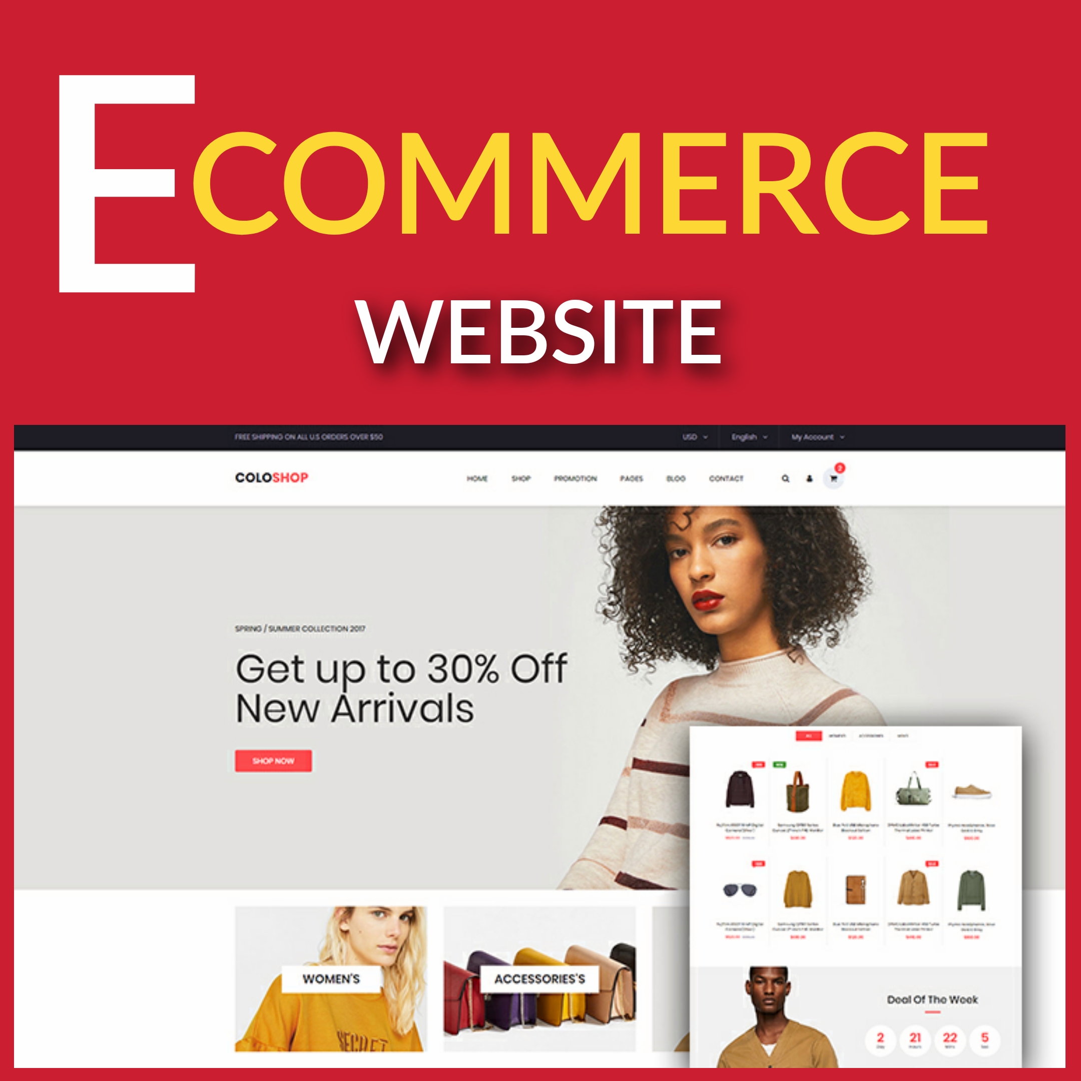 On-Demand E-Commerce Website (60% Off)